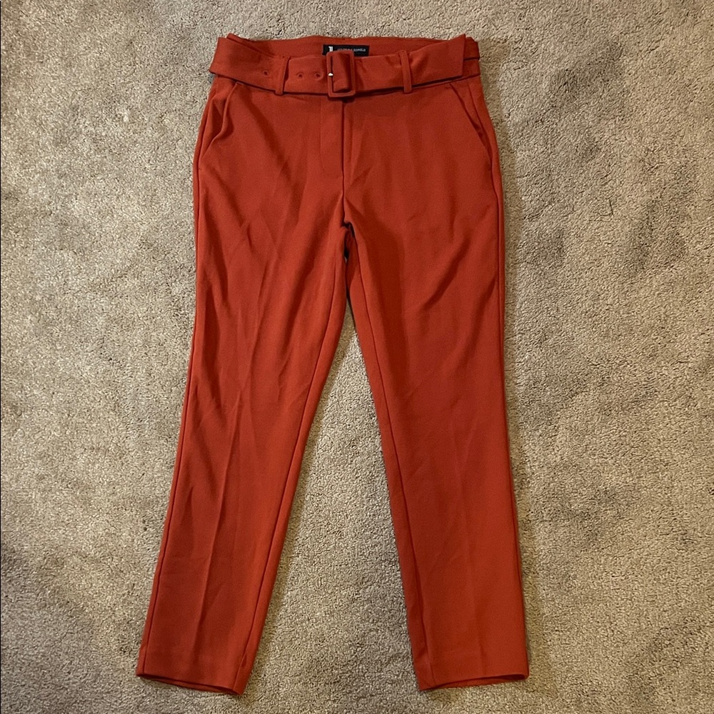 Jules & Leopold Women’s Brick Chinos Cropped NWOT